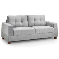 Jerri Fabric 3+2 Seater Sofa Set In Grey