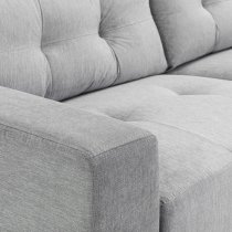 Jerri Fabric 3+2 Seater Sofa Set In Grey