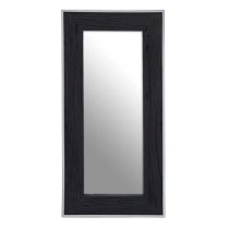 Kaia Wall Mirror Rectangular With Black Wooden Frame