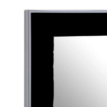 Kaia Wall Mirror Rectangular With Black Wooden Frame