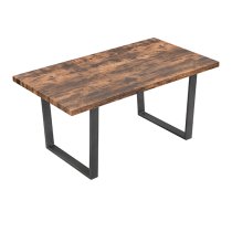 Constable Wooden Dining Table Rectangular In Rustic Oak