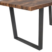 Constable Wooden Dining Table Rectangular In Rustic Oak