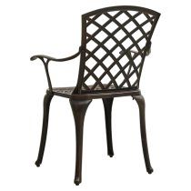 Durham Cast Aluminium 3 Piece Bistro Set In Bronze