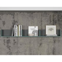 Mavis Wooden Wall Shelf In Dusk Blue