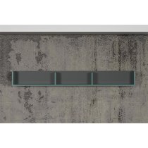 Mavis Wooden Wall Shelf In Dusk Blue