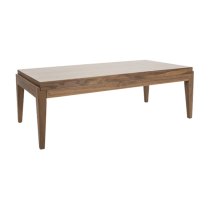 Piper Wooden Coffee Table Rectangular In Walnut