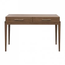 Cais Wooden Dressing Table With 2 Drawers In Walnut