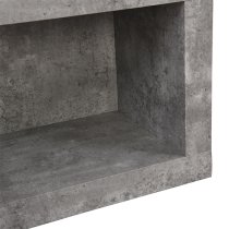 Lyra Wooden Coffee Table In Concrete Effect