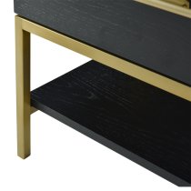 Talor Wooden Bedside Cabinet With 1 Drawer In Wenge