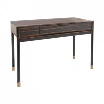 Balta Wooden Dressing Table With 1 Drawer In Ebony